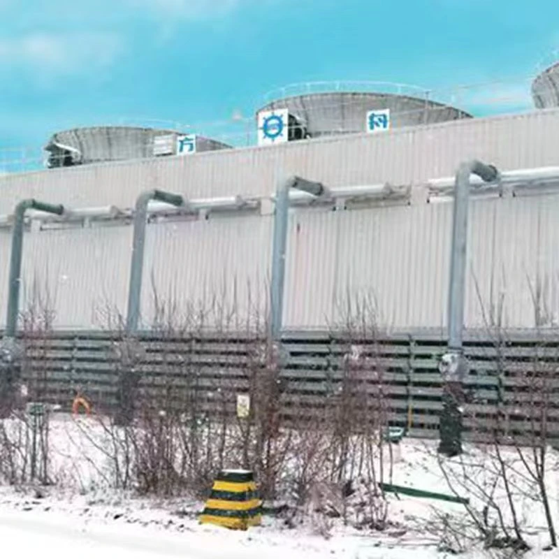 Tørr våt hybrid kjøletårn